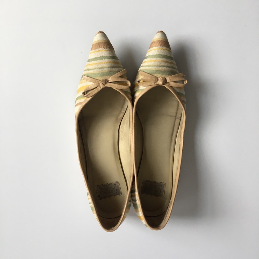 Arturo Chiang Pointed toe bow flats